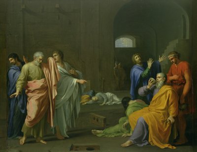 The Death of Socrates by Charles Alphonse Dufresnoy